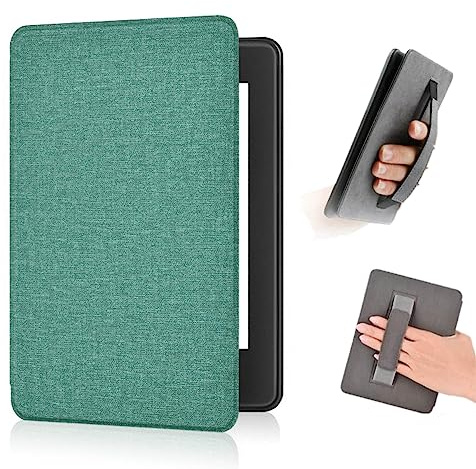 Hülle Für 6.8 Zoll Neue Kindle Paperwhite 11. Generationund Signierte Ausgabe (Veröffentlicht Im 2021), Dünn und Leicht Stoffetui mit Handschlaufe und Automatische Schlafen/Wach Funktion