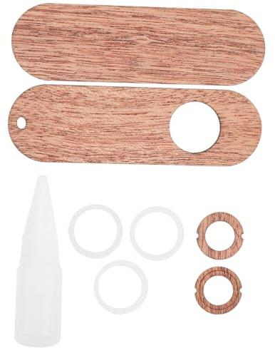 TOYANDONA Begleitinstrument Montage mit Klarem Klang Holz Kazoo Selbstgemacht für Anfänger und Erwachsene Gitarrenbegleitung