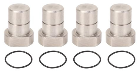 4 Pcs Bench Dogs for Woodworking, Stainless Steel Table Stop Locating Auxiliary Block Work Bench Spares for Workbench Positioning Planing Fit for 20mm Hole