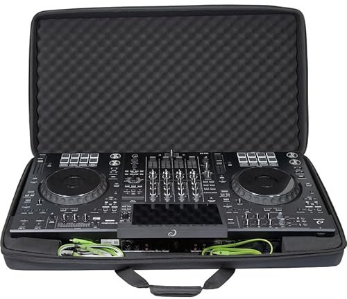 Walkasse W-MCB-XDJAZ, Schwarz, DJ-Koffer Eva Alphatheta® XDJ-AZ, schwarz (Schultertasche).