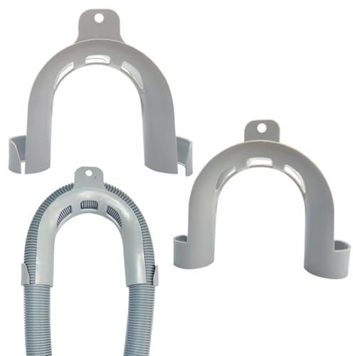 Arco di supporto universale per tubo di scarico a forma di U, universale, per tubo di scarico in lavatrice, lavastoviglie, 2 pezzi
