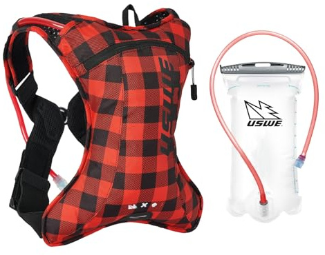 USWE Outlander XC Trinkrucksack, Laufen, Wandern, Trinkrucksack mit Wasserblase (1,5 l/1,417.5 g), Hydropack für Damen und Herren, Rucksackausrüstung & Ausrüstung für Radfahren, MTB