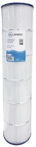 AllSpares Filtro de agua para jacuzzi/piscina, cartucho de filtro adecuado para Hayward Star Clear CX1000RE / C1000 | Ø178 x 748 mm