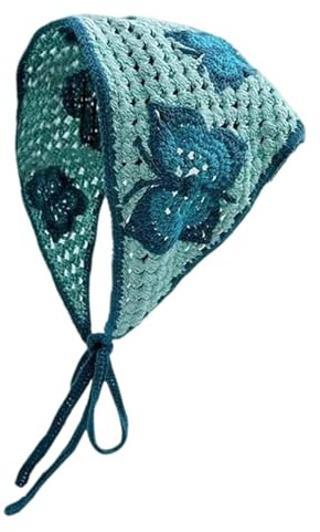 Bandana Damen Sommer Halloween Ghost Bat Stricken Stirnbänder Frauen Dreieck Kopftücher Bandanas Turban Krawatte Haarbänder Elastisches Haarschal Für