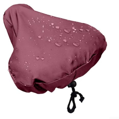 Funda protectora para sillín de bicicleta para bicicleta eléctrica, cubierta antipolvo con revestimiento plateado de poliuretano y tela Oxford 210D, material impermeable para varios asientos de