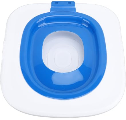 EIMSOAH Entraîneur de Toilettes pour Chat, Système D'entraînement à la propreté Réutilisable à Double Couche avec 5 Coussinets de Protection Antidérapants, Convient à la Plupart des