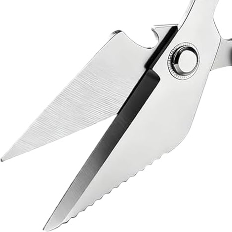 Tijeras para carne, afiladas, tijeras domésticas, tijeras para el hogar, corte eficaz gracias al soporte de resorte, calidad de diseño, accesorios, seguro, manejable, herramienta de cocina senior 2026