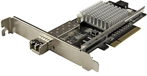 StarTech.com 1 Port 10G SFP+ Glasfaser PCIe Netzwerkkarte - Intel Chip - St/St - PCI Express 10G NIC mit Multimode Empfänger
