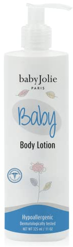 Baby Jolie - Ultra Gentle Body Lotion for Kids with Pump, 340 ml, Safe for Babies