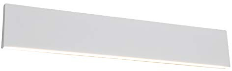 Trio Leuchten LED Wandleuchte Concha 225174731, Metall Weiß matt, inkl. 2x 9 Watt LED, Switch Dimmer