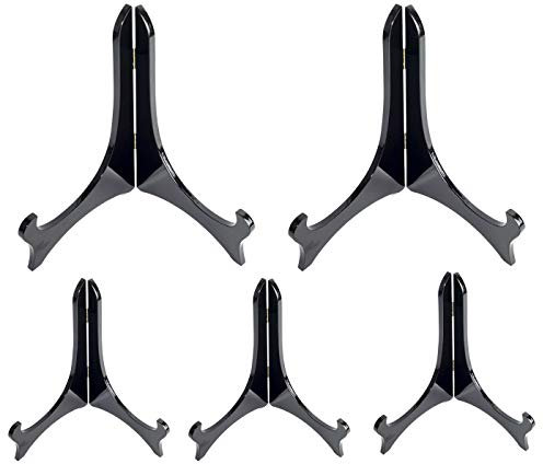 Britwear 5 x Plate Holding Dish Display Stands