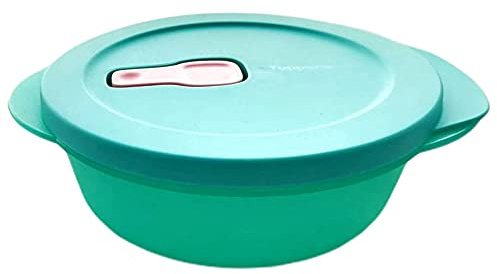 Tupperware Mikrowelle CrystalWave 600 ml türkis Mikro Micro Wave Pop Plus Fix
