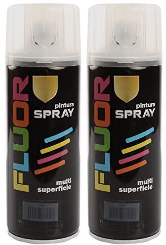 H HANSEL HOME Pintura Spray Barniz Brillante 400 Ml - Pack de 2 Unidades