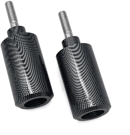 ZWBHNB Motorradzubehör Schwarz & Carbon No Cut Sturzpads Sturzschutz Für Yamaha FZ1 2006–2008 Sturzschutz(2)