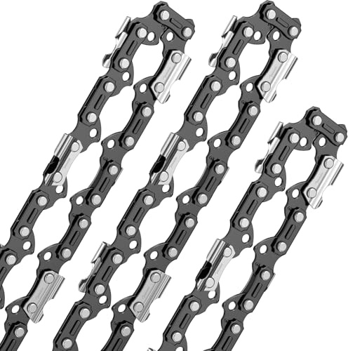 AICOYA Lot de 3 X 40cm Chaînes 0.325 67 Maillons d'Entraînement 1.3mm 050