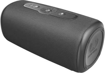 Fresh 'n Rebel Bold L3, Cassa Bluetooth Senza Fili con Anello di Controllo del Volume, Altoparlante impermeabile (IP67), 40W RMS, Bassi Pieni e Suoni Cristallini. 25 ore di autonomia (Storm Grey)