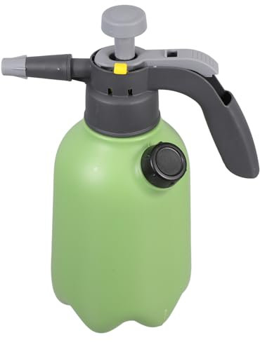 INOOMP Pulverizador de Presión Manual para Jardín de 2 L, Botella Rociadora Portátil Verde de Pp para Riego de Plantas y Tareas de Limpieza