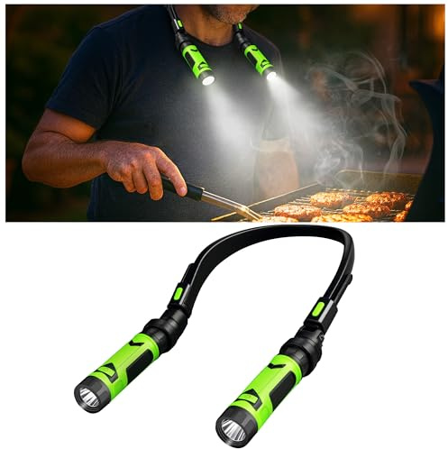 Lazukes Luz de parrilla para barbacoa al aire libre, accesorios de parrilla, magnética, brillante, LED, iluminación nocturna para barbacoa, Traeger, Pit Boss, ahumador, accesorios de parrilla