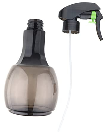 Hemobllo Botella de Spray Multifuncional de Pulverizador Automático de Alta Presión para Peluquería Herramienta Ligera y Antigoteo para Salón Cabello y Color Gris