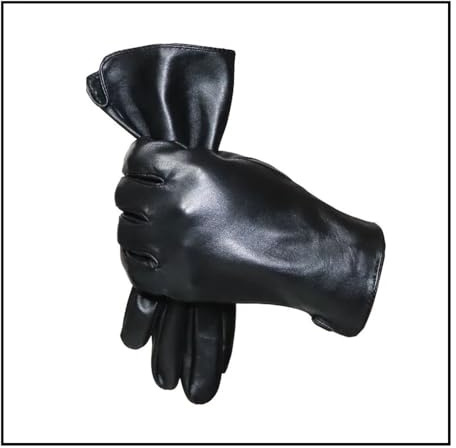 WMAMBZNDHP Guantes Finos sin Forro for Hombre y Mujer, for Primavera, otoño e Invierno, for Motociclismo, Pantalla táctil(Male,8.5)
