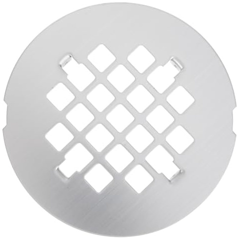DOITOOL Tapa de Desagüe Redonda para Ducha de Acero Inoxidable Filtro Colador para Baño y Cocina Cubierta Metálica Antiolor y Antiobstrucción para Suelo Instalación Fácil Acabado