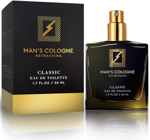Profumo Uomo, Colonia ai Feromoni Uomo, Aumenta la Fiducia e il Fascino, Fragranza Elegante per Ogni Occasione, Profumo Attraente & Rinfrescante, 50mL