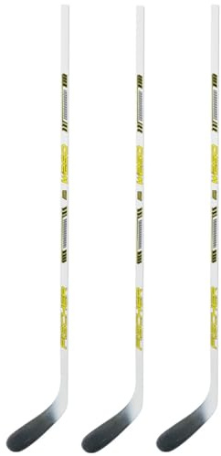 Fischer 3-Pack W250 Hockey Sticks - Senior | 70 Flex, P92 Curve | Full ABS Off-Ice Blade, Wood Shaft | Senior, 3 Pack (Left)