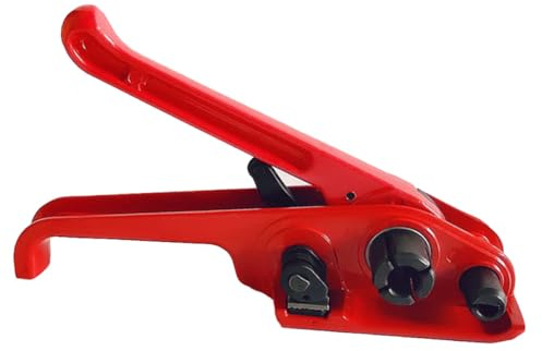 Baluue Macchina Tenditrice Manuale per Reggette in Plastica Pet, Pressa Manuale per Imballaggi Resistente e Leggera, Pinze per Imballaggio Compatte per Uso Domestico, Ufficio e