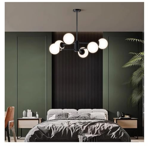 Lámparas de Techo con Bolas de Cristal contemporáneas, Sala de Estar, Comedor, Dormitorio, decoración del hogar, lámpara Colgante LED, luminarias suspendidas para Interiores, Cocina