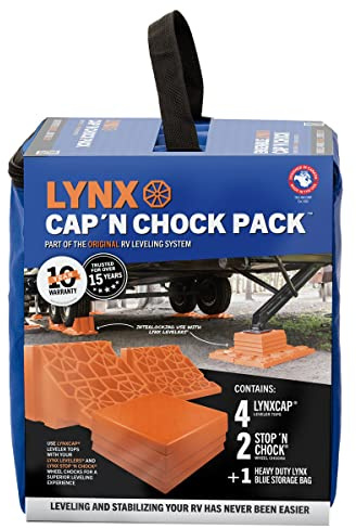 Lynx Cap N Chock 6 Pack With Carry Bag