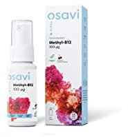 Osavi - Methyl-B12 Spray | Bioaktives Vitamin B12 (Methylcobalamin) in praktischer Sprühform mit Kirschgeschmack - Für Energie & Nervenfunktion | 100 mcg - 25 ml