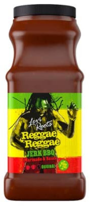 Levi Roots Reggae Reggae Jerk BBQ Marinade & Sauce Original 1L x 4