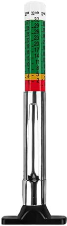 Small Tyre Tread Depth Gauge - Beginners Tyre Tread Depth Gauge with Clear Scale | Home & Car Repair Shop Accurate Measurement Tools for Caravan & Trucks | Tire & Wheel Repair Tools