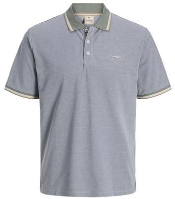 JACK & JONES Jprblualves SS Polo Sn, Agave Green, M