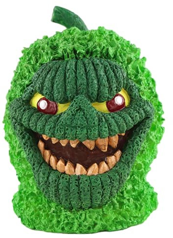 Decorazione di zucca di Halloween - Figurine di zucca verde, decorazioni festive autunnali | Zucca ornamentale per la casa e da giardino, zucca decorativa per interni e all'aperto