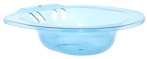 Hemobllo Sitzbadewanne mit Waschtisch Waschbecken für Hämorrhoiden Behandlung Sitzbad für Toilettensitz für Wochenbettpflege und Intimbereich Pflege