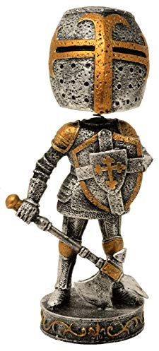 MC Wackelkopf Ritter mit Axt Figur Auto