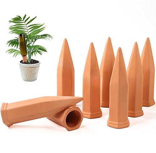 CUZZME 20-Pack Plant Watering Devices, Automatic Watering System for Potted Plants, Self Watering Spikes, Plant Water Seepage Device, Water Your Indoor and Outdoor Plants While on Vacation