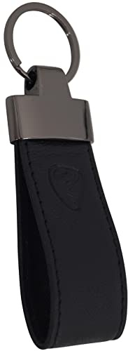 GERMANUS Schlüsselanhänger, Leder, schwarz