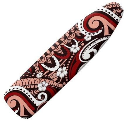 Micoklinlin Bügelbrettbezug und -unterlage 120x40 Personalisierte Muster Bügelbrettbezüge mit elastischem Rand rutschfest Waschbar Elastisch für Heimdekoration,M