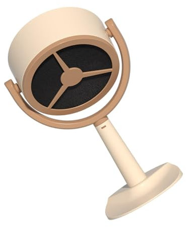 COLLBATH Mini Desktop Cooker Hood, Small Tabletop Range Hood with High Suction, Low Noise Portable Kitchen Exhaust Fan for Hot Pot and Bbq Smoke Extraction