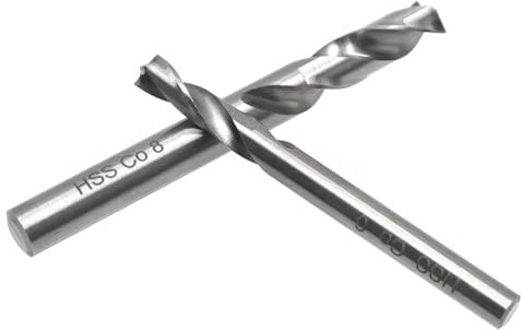 lyualma Juego de 2 Broca para Puntos de Soldadura HSS Broca de Herramientas Fresa de Vástago de Acero de Alta Velocidad, para Madera Aluminio Titanio Acero, 6 mm/8 mm