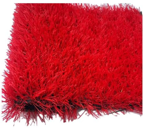 XLIHAWY Erba Artificiale per Esterni, Tappetino in Erba Sintetica Tagliabile, Drenaggio Spessore 1,18 Pollici Tappeto in Erba Sintetica con Fori di Drenaggio(118.11x35.43in/3x0.9m)