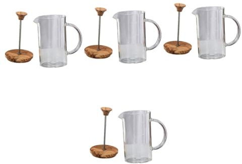 Ciieeo 4 Piezas Cafetera De Café Frío Bomba Mezcladora Colador De Café Percoladores Dispensador De Tazas De Café Programable Máquina De Tazas Hervidor Cafetera Comercial