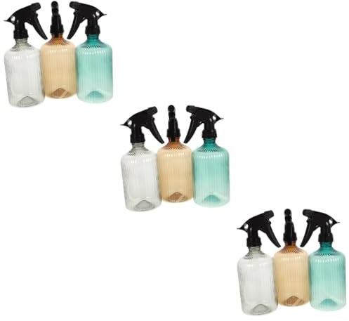 BESPORTBLE 3 Sätze Gießkanne Bewässerungsflasche Sprühflasche Pflanzensprüher Mister Kunststoffsprüher Pflanzenmeister Blumenwasserspray Blumentöpfe Gießen Das Haustier 3 Stück * 3