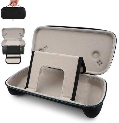 Borsa portaoggetti in EVA per Rog Xbox-Ally X, impermeabile, protezione organizzata, console portatile ispessita indurita con divisori