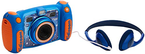 VTech – Kidizoom Duo 5.0 – Bleu – Appareil Photo Enfant – Appareil Photo Numérique – Version FR