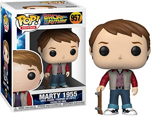 Funko Pop! Movie: Back to The Future-Marty McFly 1955 - Retour vers Le Futur - Figurine en Vinyle à Collectionner - Idée de Cadeau - Produits Officiels - Jouets pour Les Enfants et Adultes