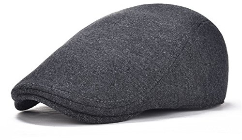 BOTVELA Men's Cotton Flat Ivy Gatsby Newsboy Driving Hat Cap