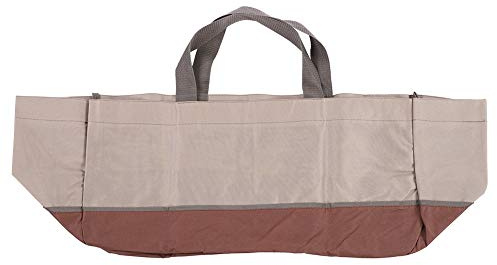 Tote Bag for Wood, Canvas Firewood Log Carrier Firewood Log Bag, Waterproof Firewood Log Carrier Made of 600d Oxford Cloth (Khaki), Hunting bag,hunting bag